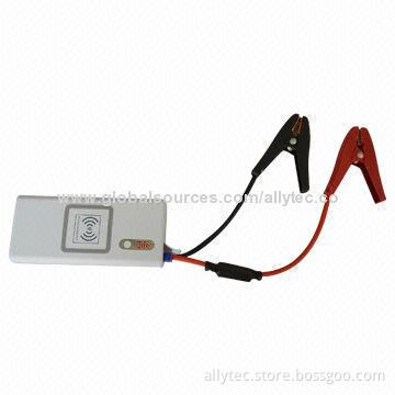 Jump Starter/Mobile Phone Wireless Charger, Can Start the Car with 12,000mAh
